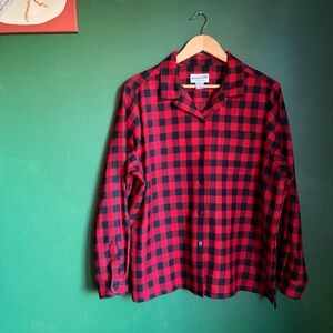 Vintage Pendleton Wool Shirt Women's XL 100% Virgin Wool